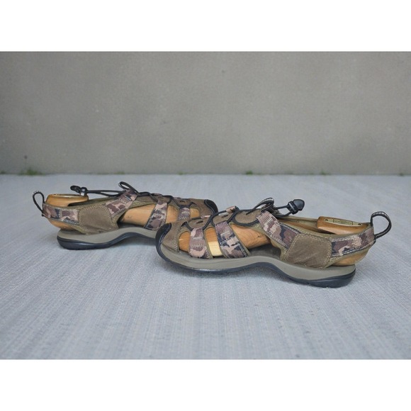 Keen Camo Mens 9.5 Waterproof Canvas Hiking Water Shoes - Picture 7 of 12